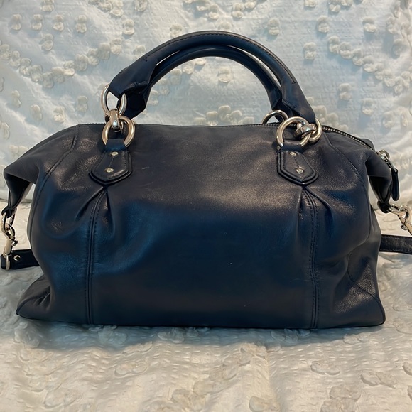 Coach #F33806 Colette Leather Satchel Shoulder Bag - Picture 6 of 13